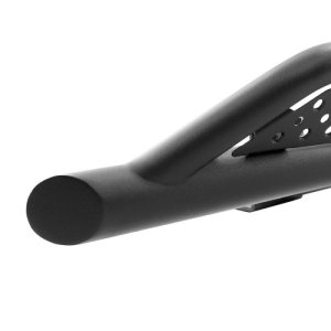 Jeep Wrangler JKU Frame Mount Sliders - Go Rhino - Xtreme - Textured Black - `07-`18